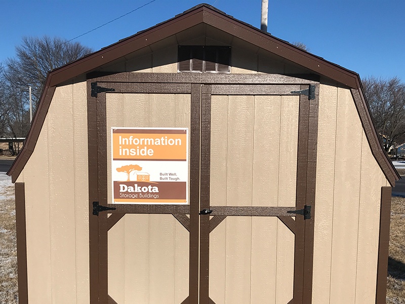 Dakota Storage Buildings' Willmar, Minnesota Shed Display Lot